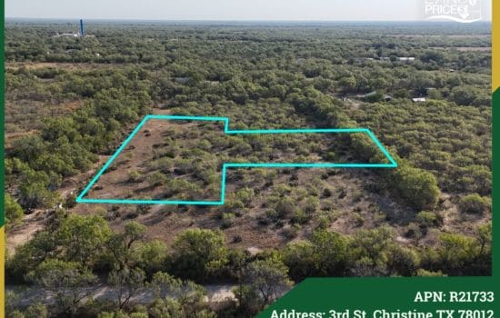 1.12 acres in Atascosa Co, Texas – $33,500 – Lot C