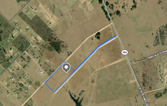 11.33 Acres in Bastrop, TX – $319,900