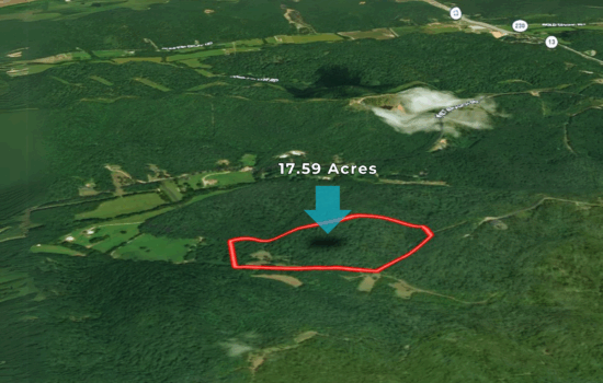 17.59 Acres in Waverly, TN – $99,900