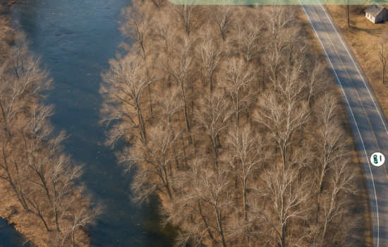 1.90 Acres Riverfront on Washington, TN – $129,900